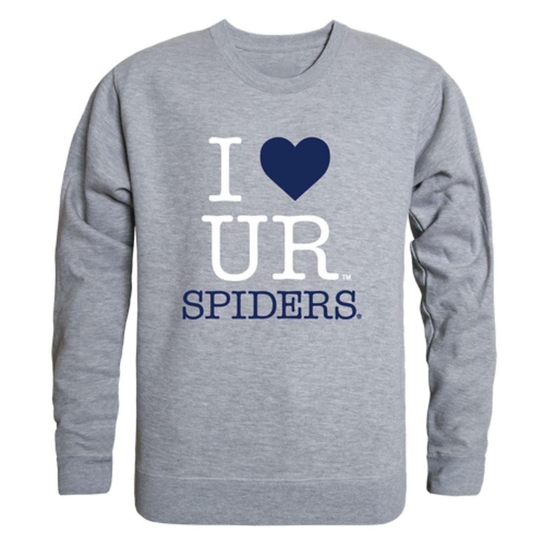 I Love University of Richmond Spiders Crewneck Pullover Sweatshirt Sweater