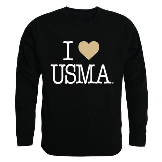 I Love USMA United States Military Academy West Point Army Nights Crewneck Pullover Sweatshirt Sweater