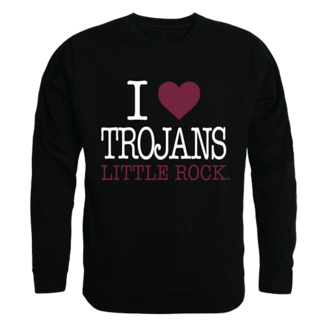 I Love Arkansas at Little Rock Trojans Crewneck Pullover Sweatshirt Sweater