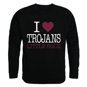 I Love Arkansas at Little Rock Trojans Crewneck Pullover Sweatshirt Sweater