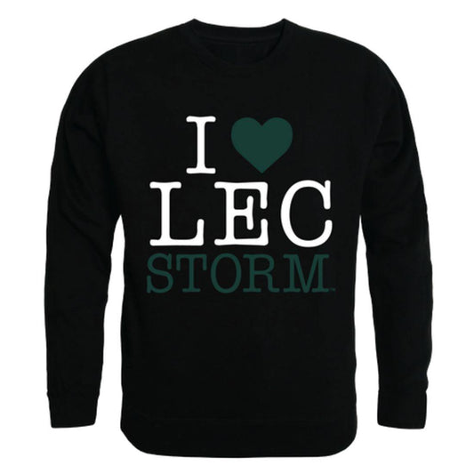 I Love Lake Erie College Storm Crewneck Pullover Sweatshirt Sweater