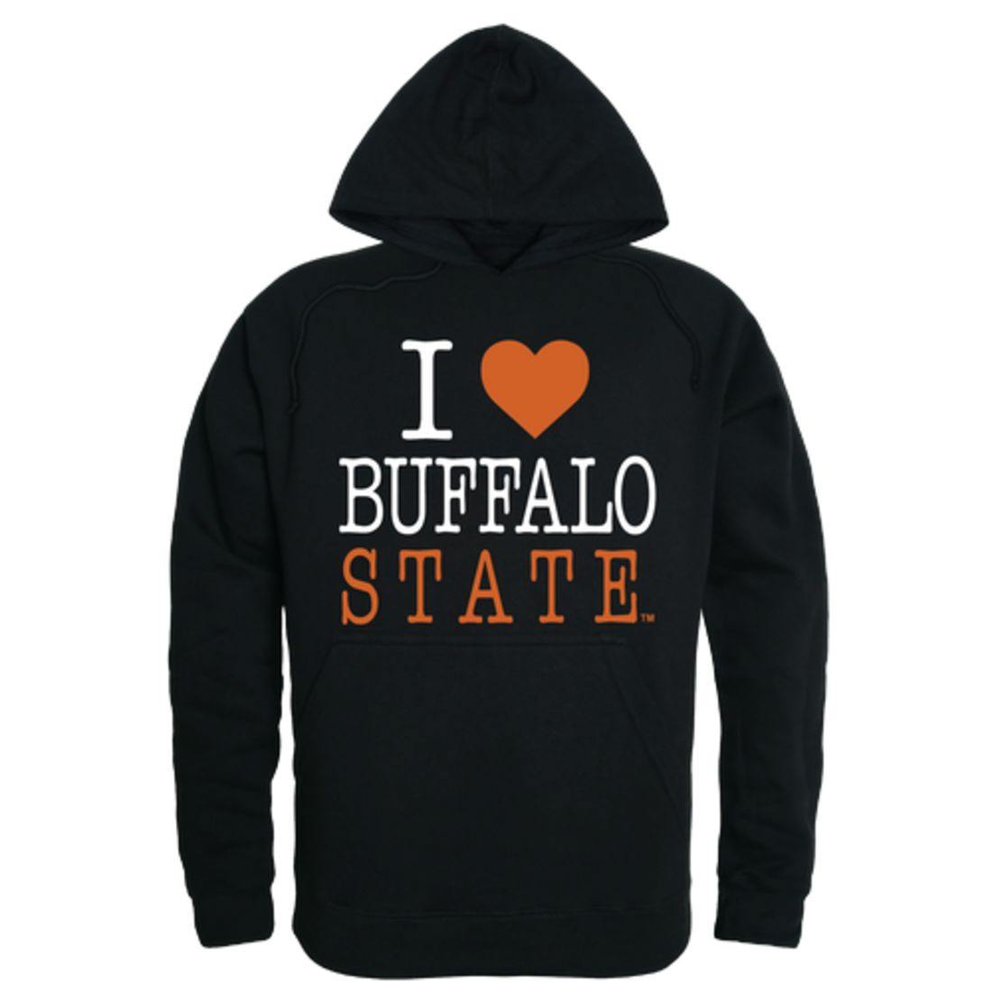 I Love SUNY Buffalo State College Bengals Hoodie Sweatshirt