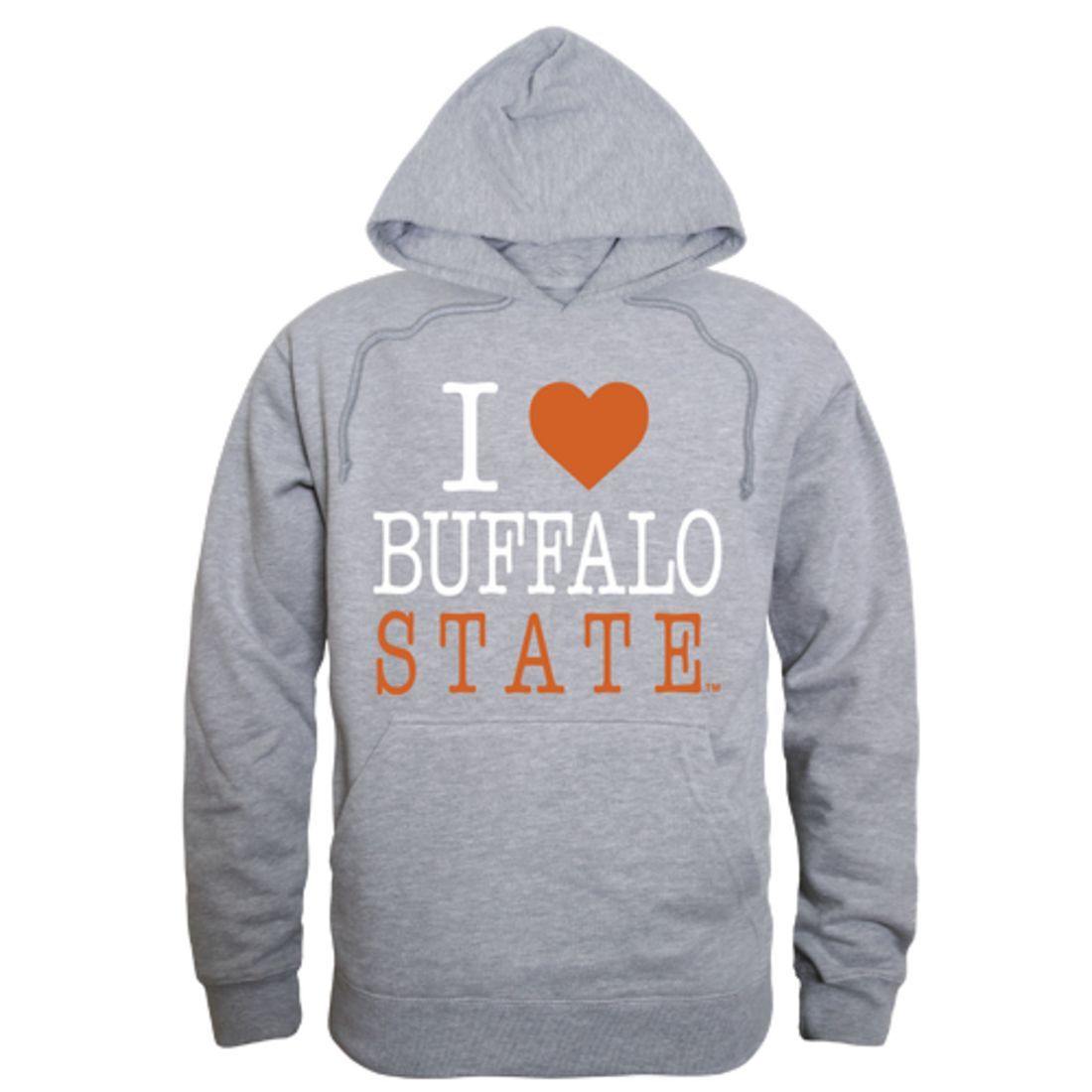 I Love SUNY Buffalo State College Bengals Hoodie Sweatshirt