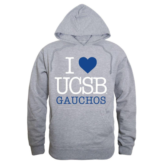 I Love UCSB University of California Santa Barbara Gauchos Hoodie Sweatshirt