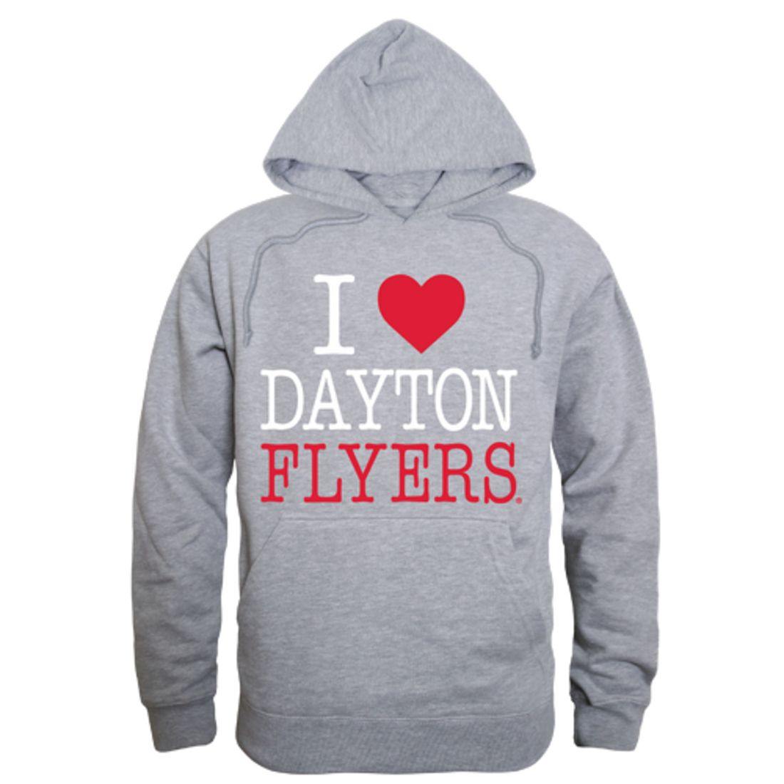 I Love UD University of Dayton Flyers Hoodie Sweatshirt