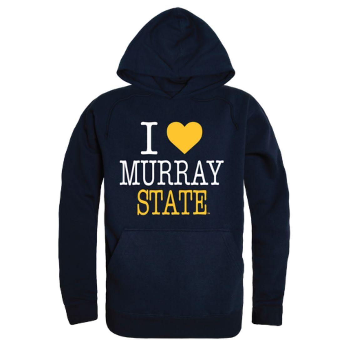 I Love MSU Murray State University Racers Hoodie Sweatshirt