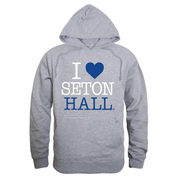 I Love SHU Seton Hall University Pirates Hoodie Sweatshirt