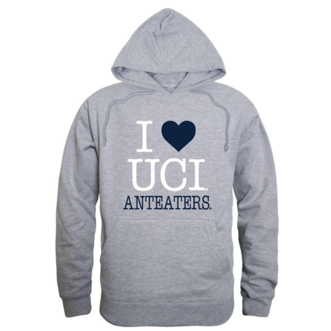 I Love University of California UC Irvine Anteaters Hoodie Sweatshirt