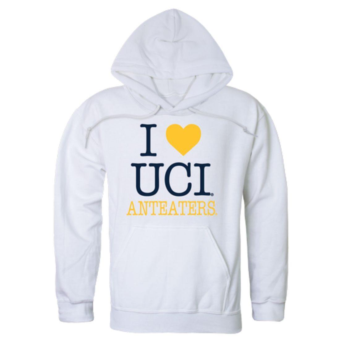 I Love University of California UC Irvine Anteaters Hoodie Sweatshirt