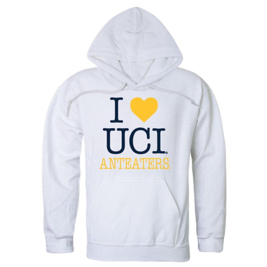 I Love University of California UC Irvine Anteaters Hoodie Sweatshirt