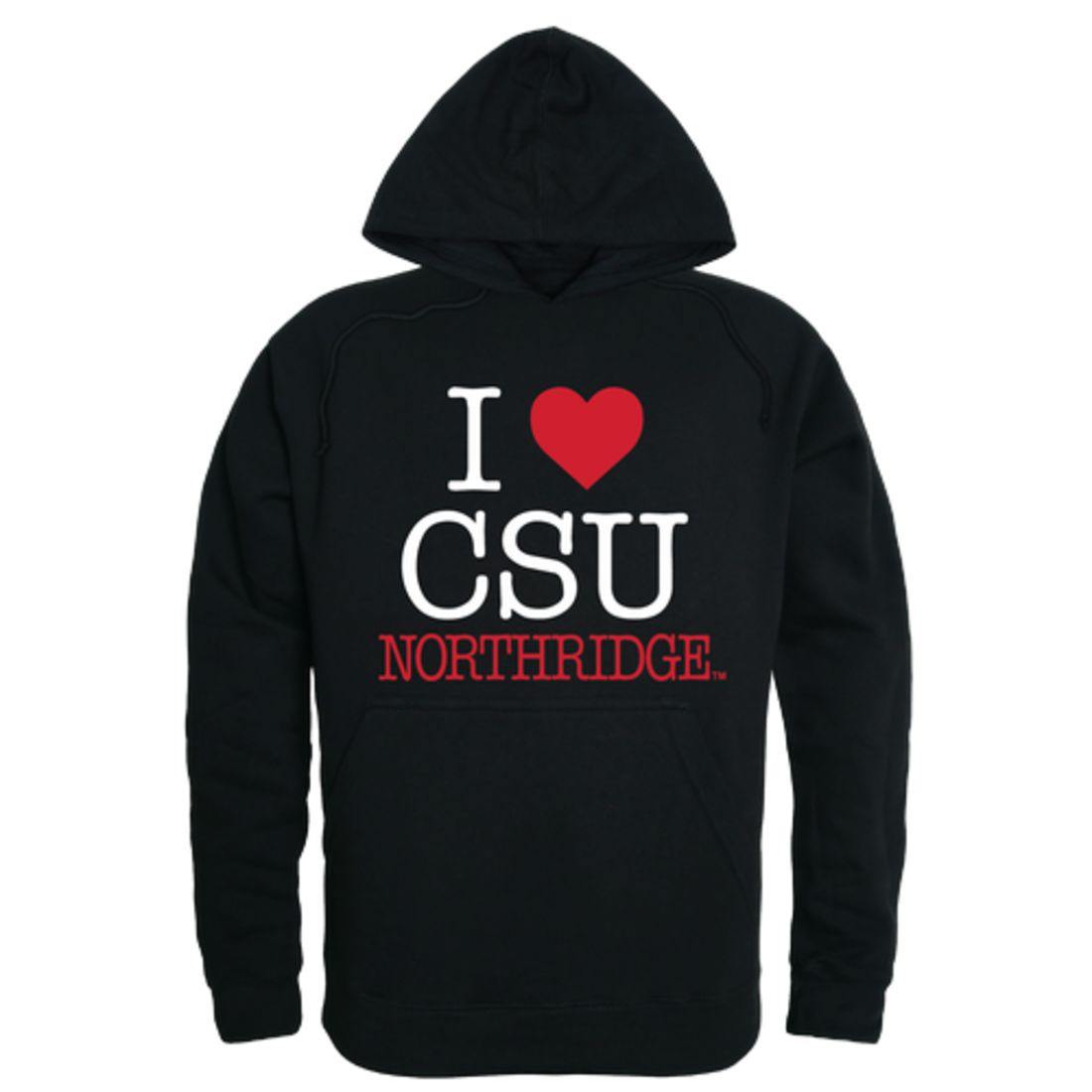 I Love CSUN California State University Northridge Matadors Hoodie Sweatshirt