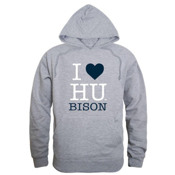 I Love Howard University Bison Hoodie Sweatshirt