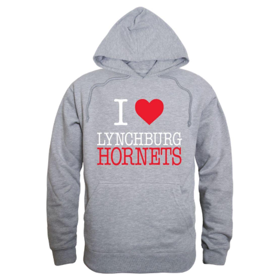 I Love Lynchburg College Hornets Hoodie Sweatshirt