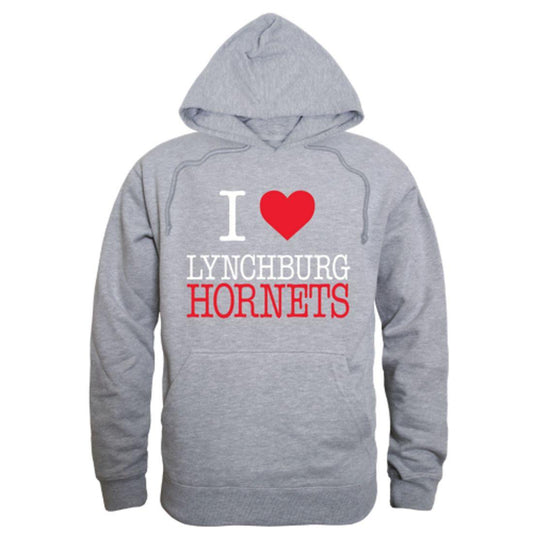 I Love Lynchburg College Hornets Hoodie Sweatshirt