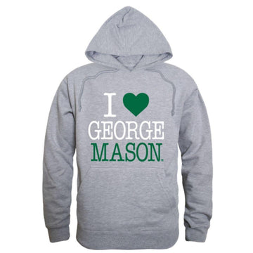 I Love GMU George Mason University Patriots Hoodie Sweatshirt