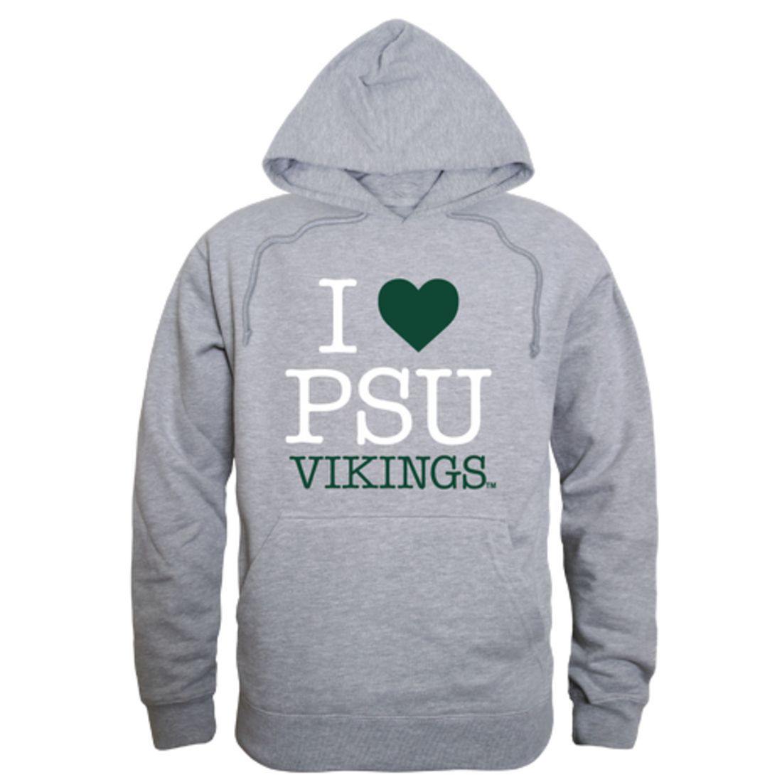 I Love PSU Portland State University Vikings Hoodie Sweatshirt