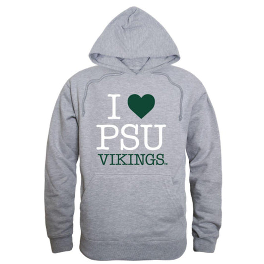 I Love PSU Portland State University Vikings Hoodie Sweatshirt