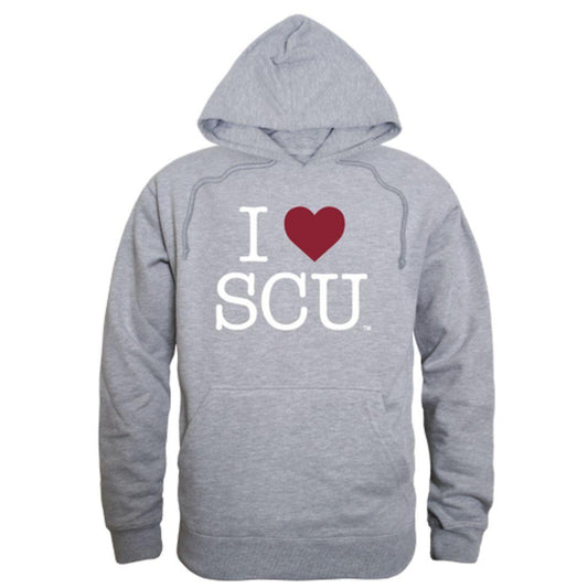 I Love SCU Santa Clara University Broncos Hoodie Sweatshirt