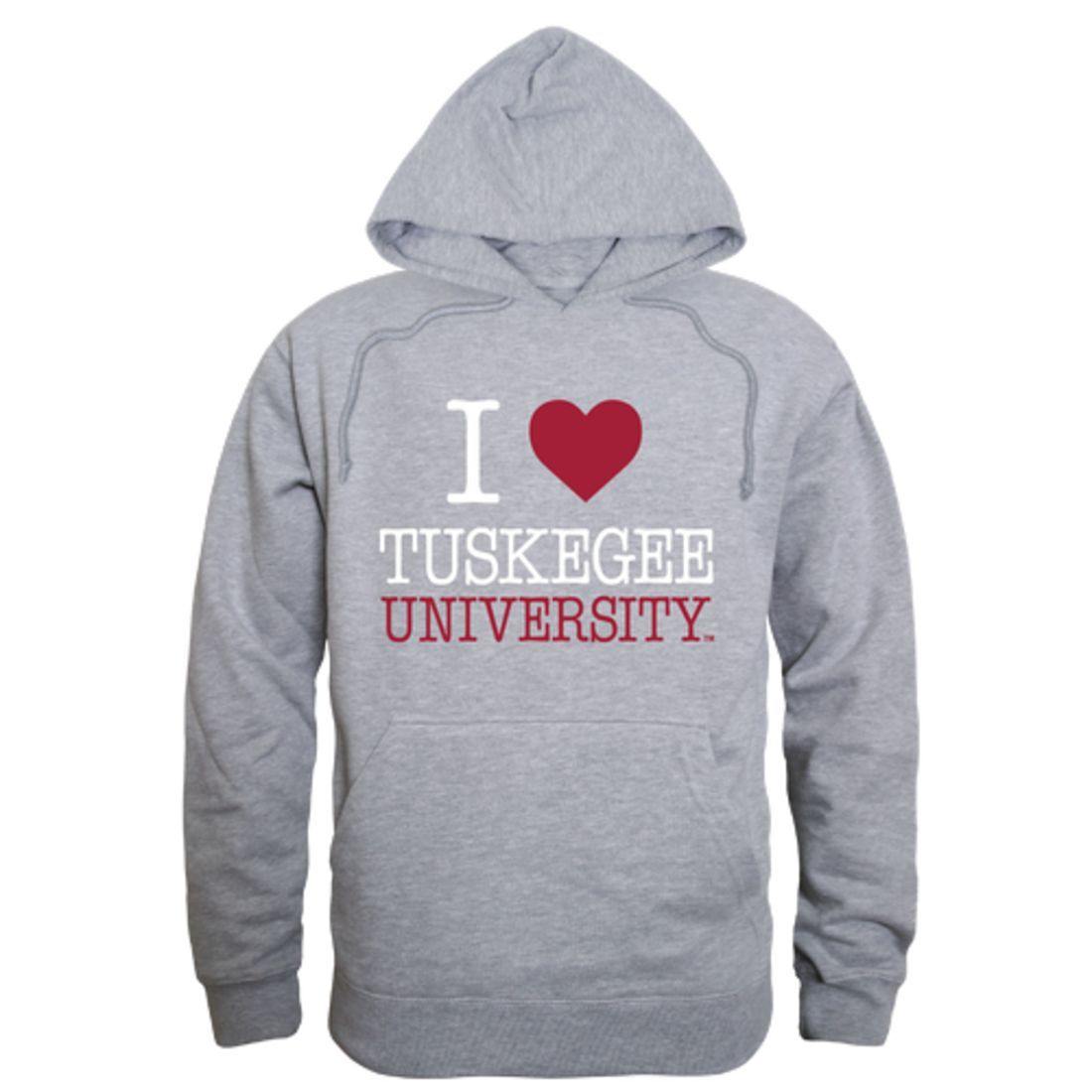 I Love Tuskegee University Golden Tigers Hoodie Sweatshirt