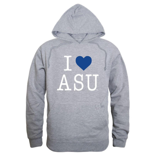 I Love ASU Albany State University Golden Rams Hoodie Sweatshirt