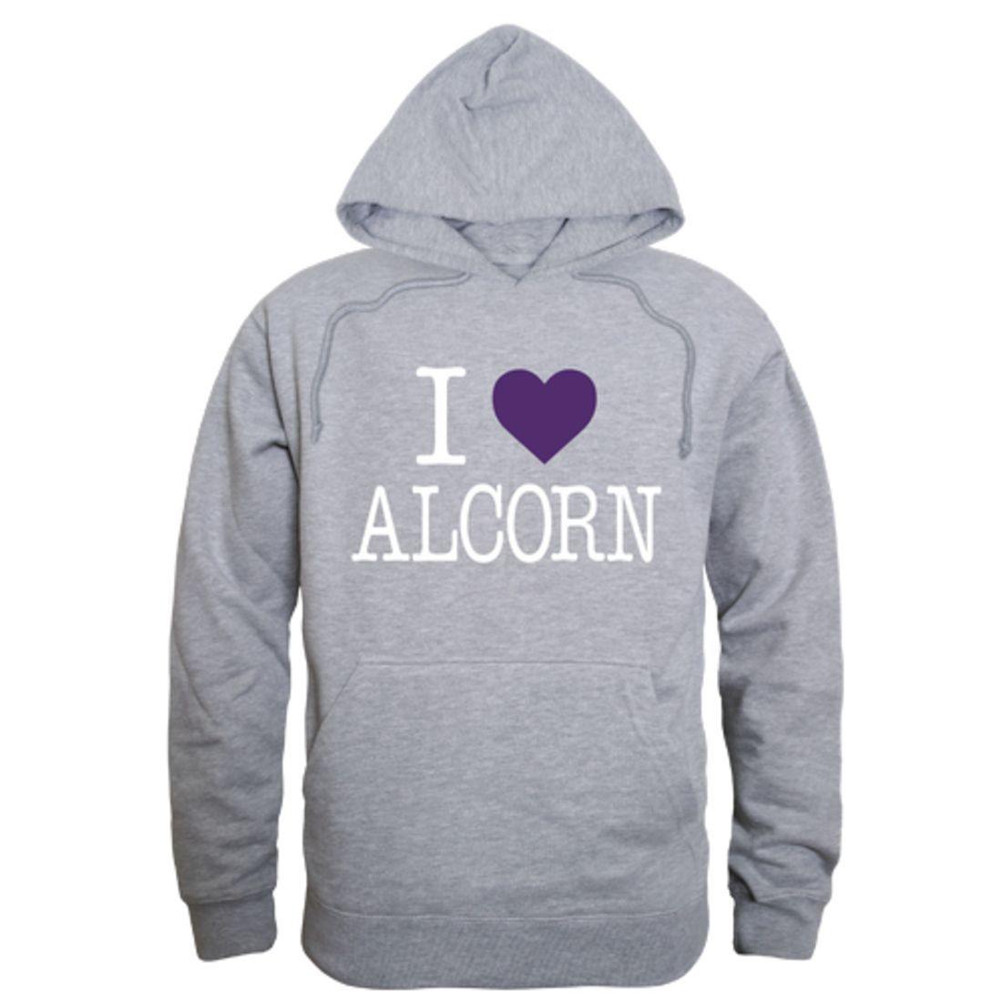 I Love Alcorn State University Braves Hoodie Sweatshirt