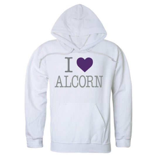 I Love Alcorn State University Braves Hoodie Sweatshirt