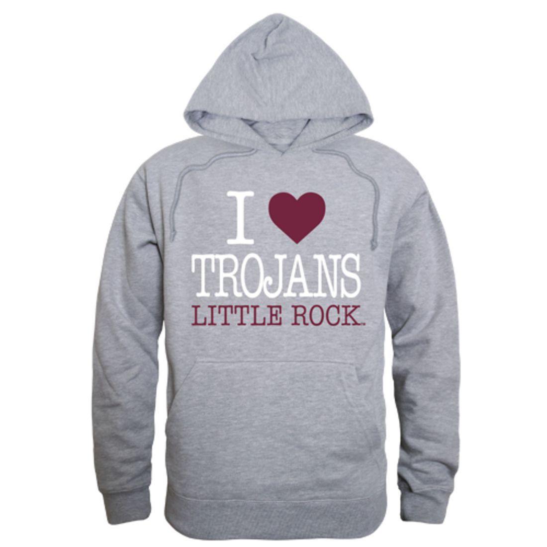 I Love Arkansas at Little Rock Trojans Hoodie Sweatshirt