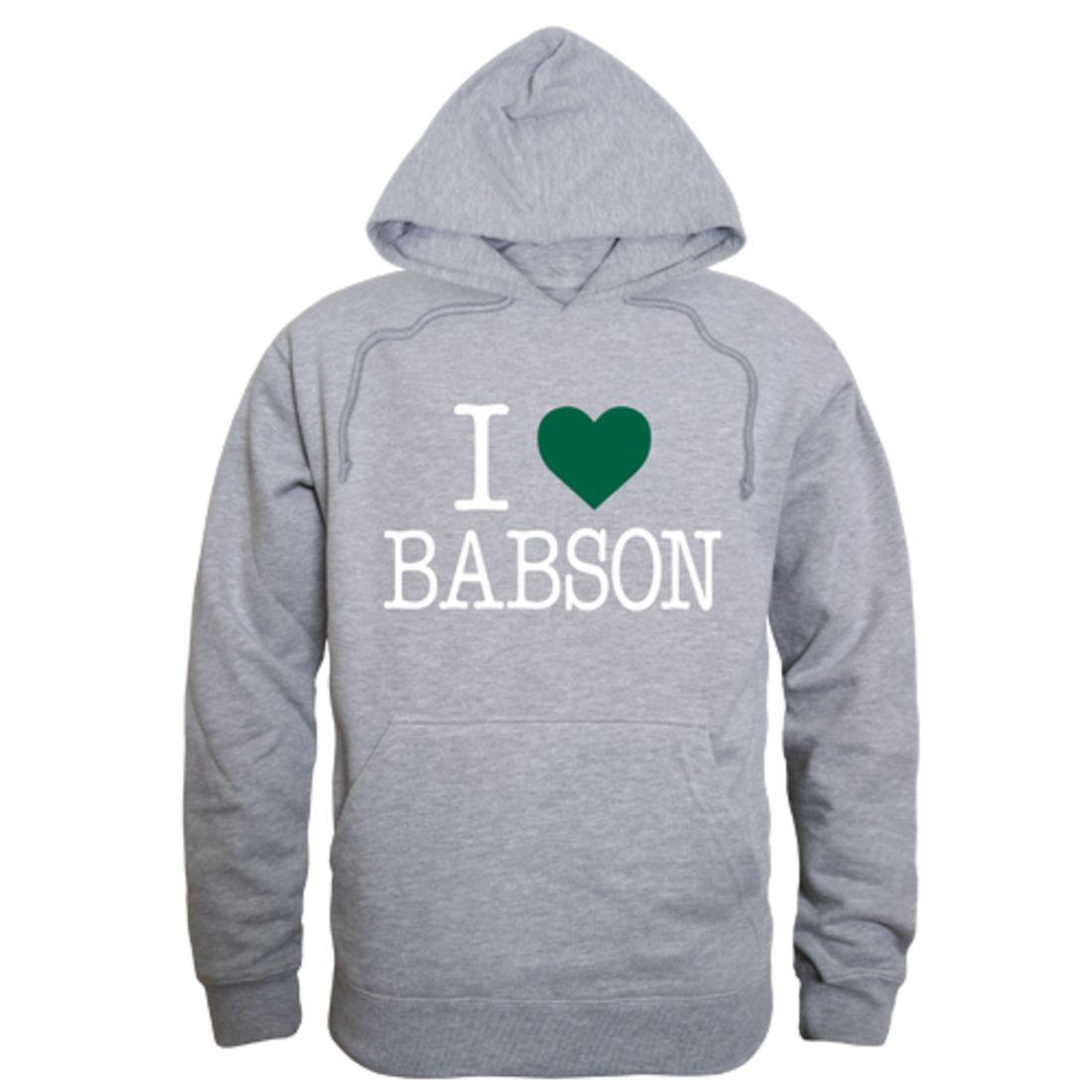 I Love Babson College Beavers Hoodie Sweatshirt