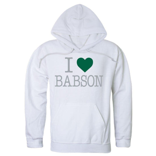 I Love Babson College Beavers Hoodie Sweatshirt