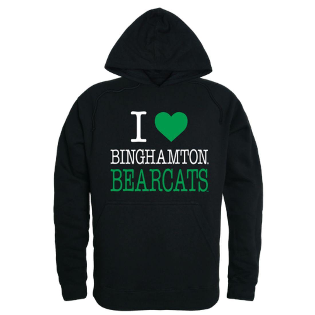 I Love SUNY Binghamton University Bearcats Hoodie Sweatshirt