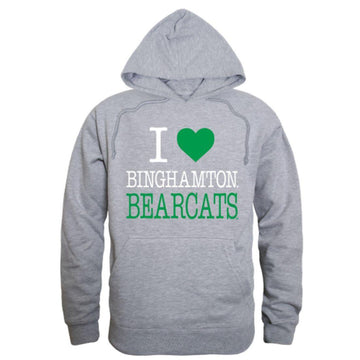 I Love SUNY Binghamton University Bearcats Hoodie Sweatshirt