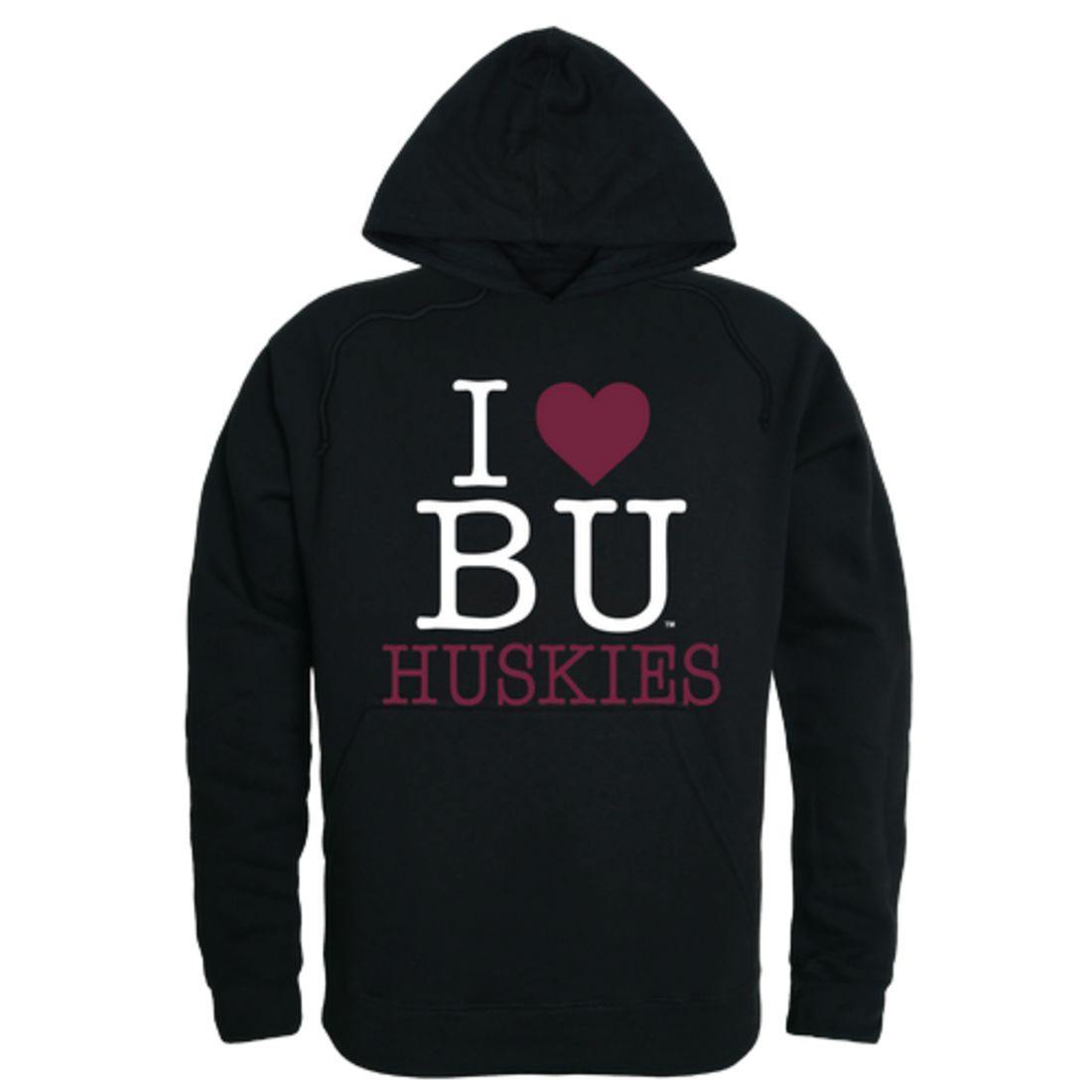 I Love Bloomsburg University Huskies Hoodie Sweatshirt