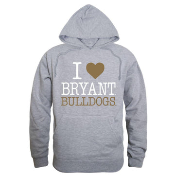 I Love Bryant University Bulldogs Hoodie Sweatshirt