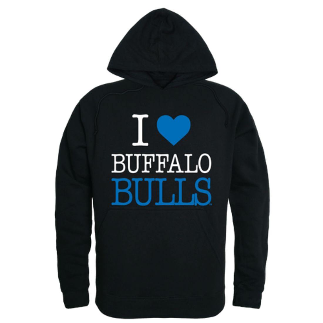 I Love SUNY University at Buffalo Bulls Hoodie Sweatshirt