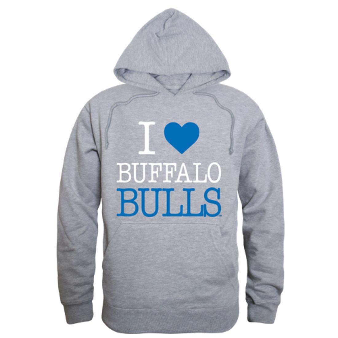 I Love SUNY University at Buffalo Bulls Hoodie Sweatshirt
