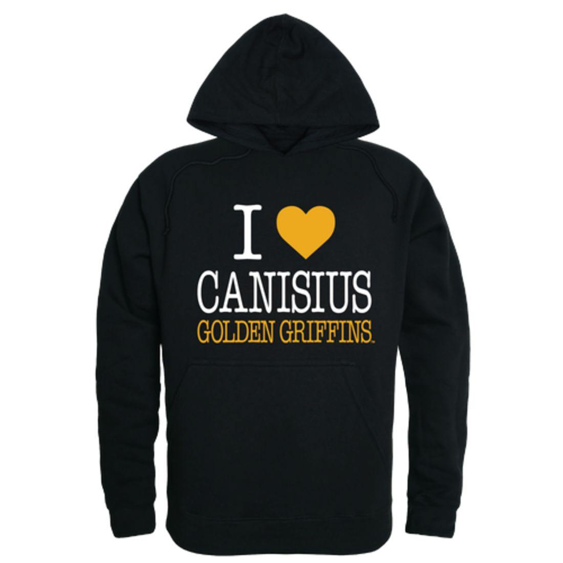 I Love Canisius College Golden Griffins Hoodie Sweatshirt
