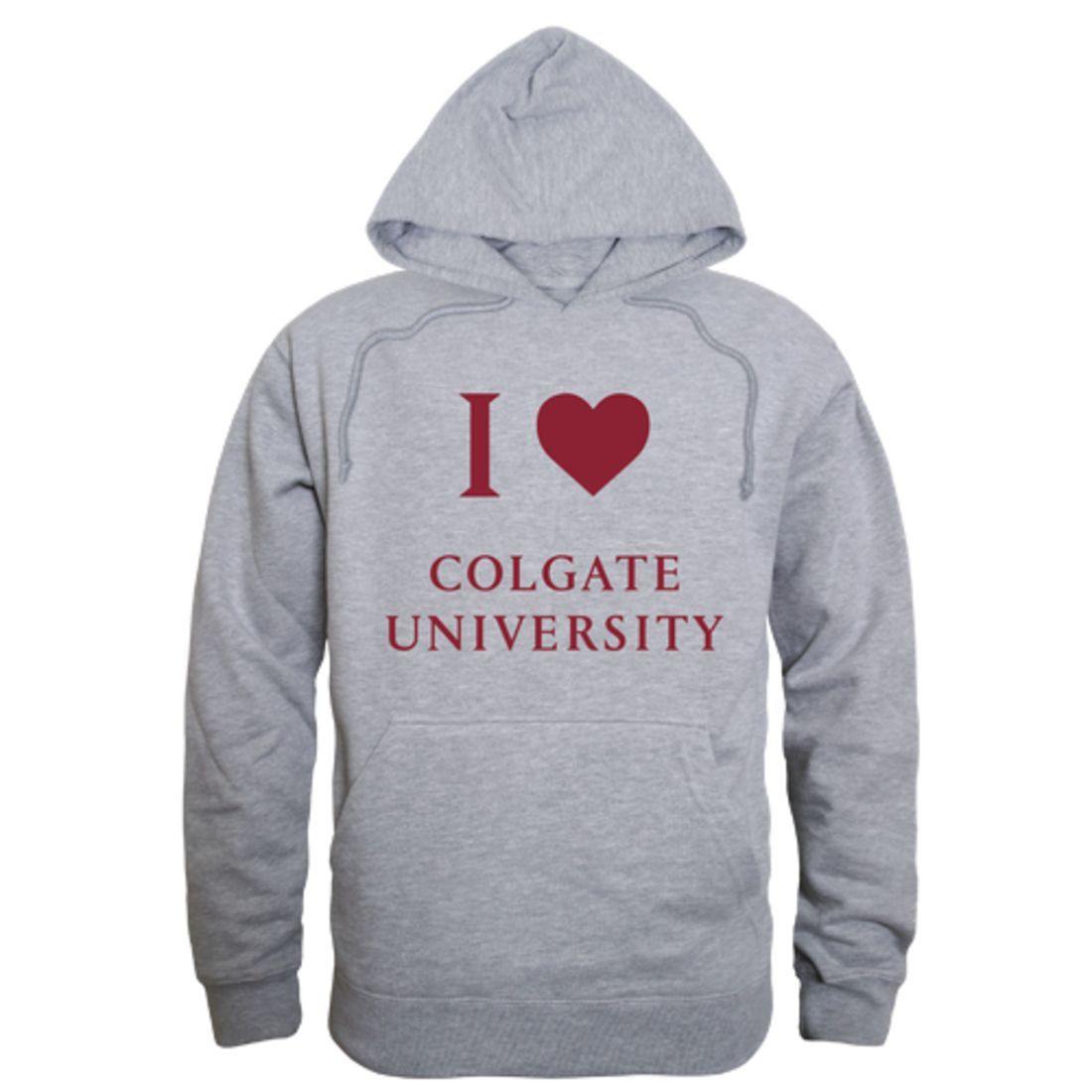 I Love Colgate University Raider Hoodie Sweatshirt