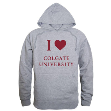 I Love Colgate University Raider Hoodie Sweatshirt
