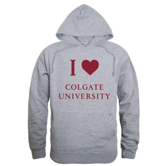 I Love Colgate University Raider Hoodie Sweatshirt