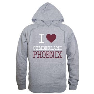 I Love Cumberland University Phoeni Hoodie Sweatshirt
