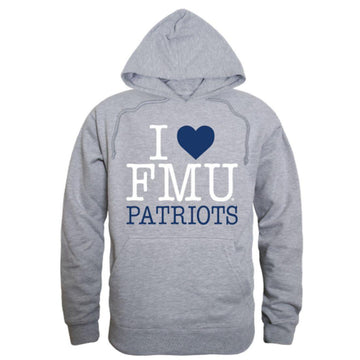 I Love FMU Francis Marion University Patriots Hoodie Sweatshirt