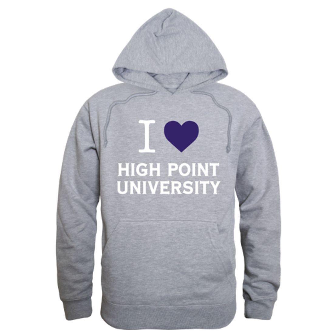 I Love HPU High Point University Panthers Hoodie Sweatshirt