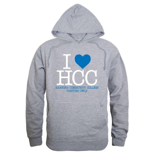 I Love Harford Community College Fighting Owls Hoodie Sweatshirt