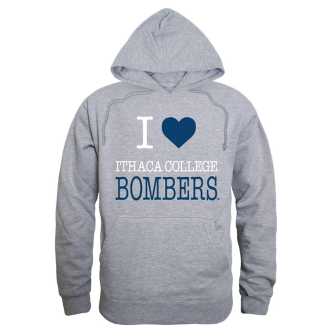 I Love Ithaca College Bombers Hoodie Sweatshirt