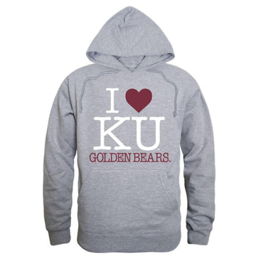 I Love Kutztown University of Pennsylvania Golden Bears Hoodie Sweatshirt