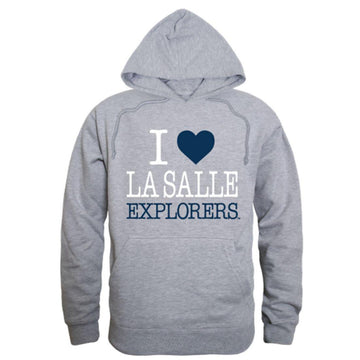 I Love La Salle University Eplorers Hoodie Sweatshirt