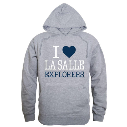 I Love La Salle University Eplorers Hoodie Sweatshirt