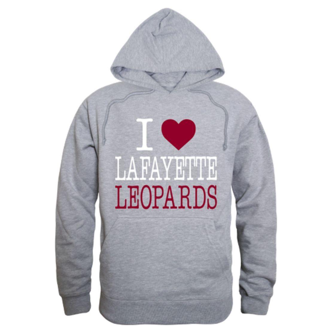 I Love Lafayette College Leopards Hoodie Sweatshirt