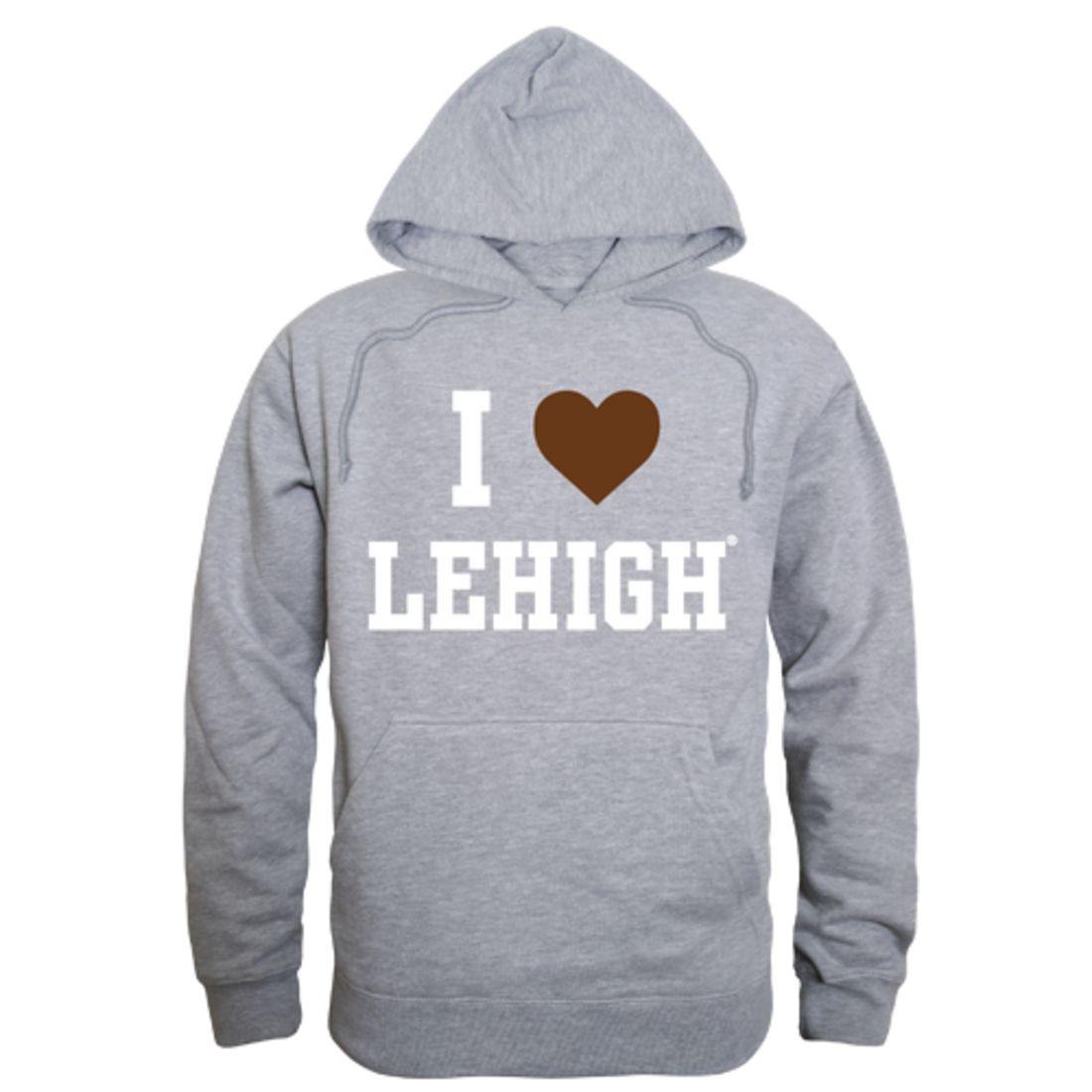 I Love Lehigh University Mountain Hawks Hoodie Sweatshirt
