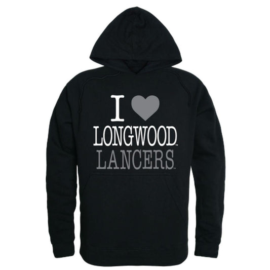 I Love Longwood University Lancers Hoodie Sweatshirt